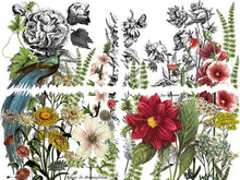 Load image into Gallery viewer, Midnight Garden Transfer