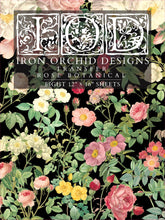 Load image into Gallery viewer, Rose Botanical IOD Transfer
