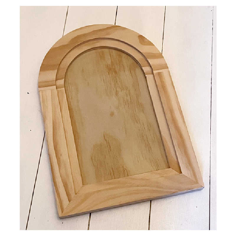 Arched Wood Gallery Blank