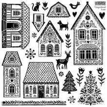 Load image into Gallery viewer, Gingerbread Lane Stamp
