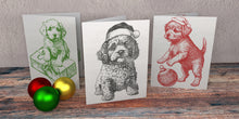 Load image into Gallery viewer, Christmas Pups  IOD Stamp, Limited Edition
