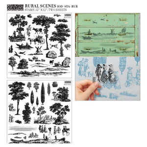 Rural Scenes Stamp