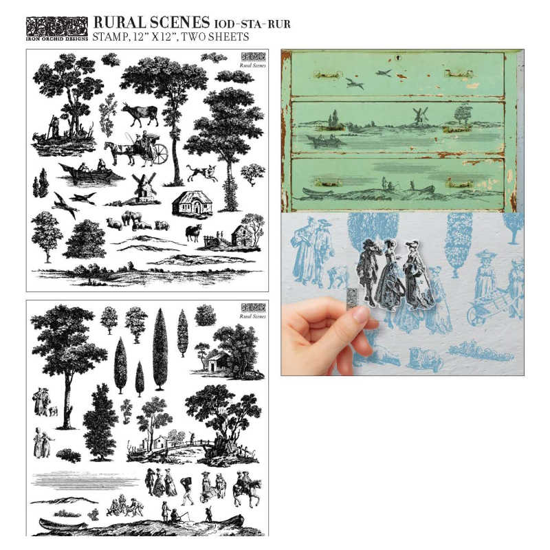 Rural Scenes Stamp
