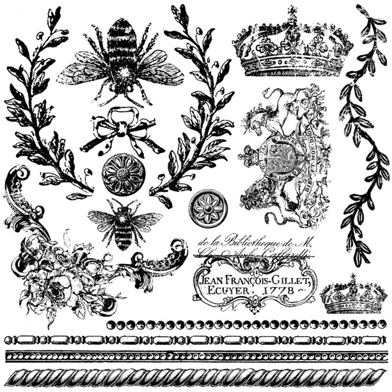 Queen Bee Stamp