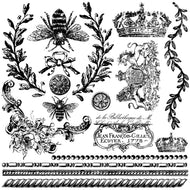 Queen Bee Stamp